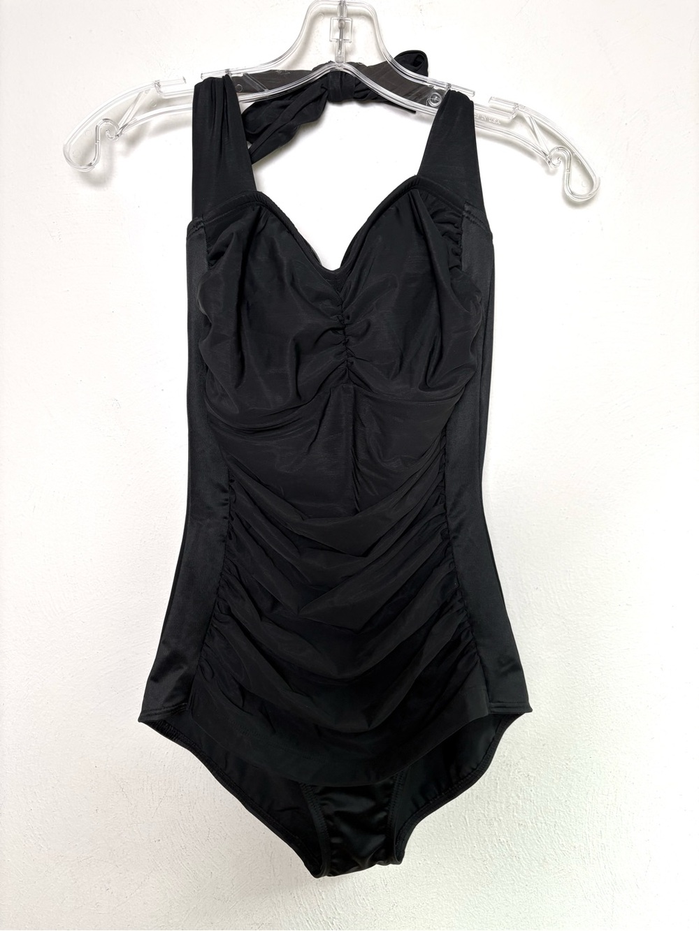 Ruby‎ Ribbon Riviera Swimsuit Bathing Suit One Piece Slimming Size 10